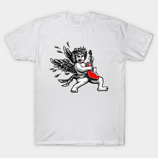 Angel Rocks! T-Shirt by NewSignCreation